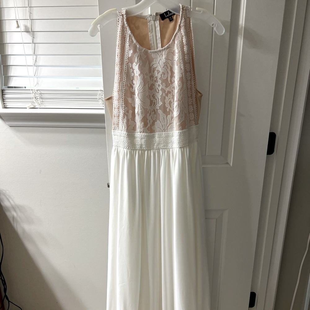 White Formal Dress